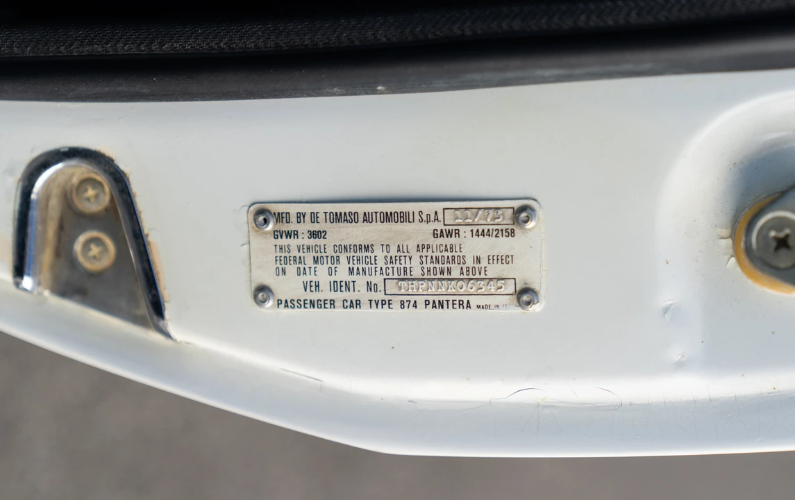 1974 DeTomaso Pantera - Image 24 of 29