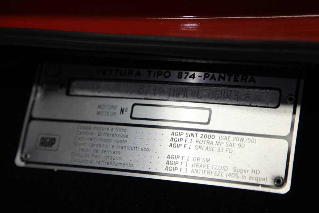 1974 DeTomaso Pantera - Image 10 of 31