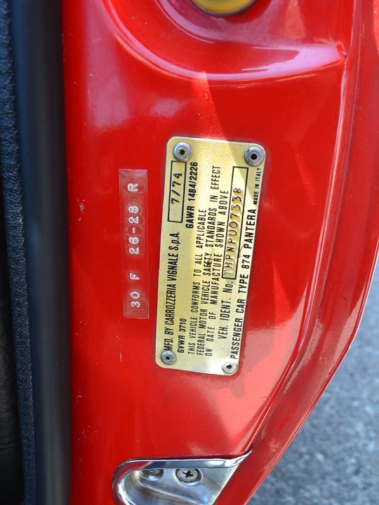 1974 DeTomaso Pantera - Image 28 of 31