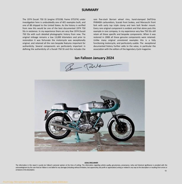 1974 Ducati 750 & 900 - Image 8 of 8