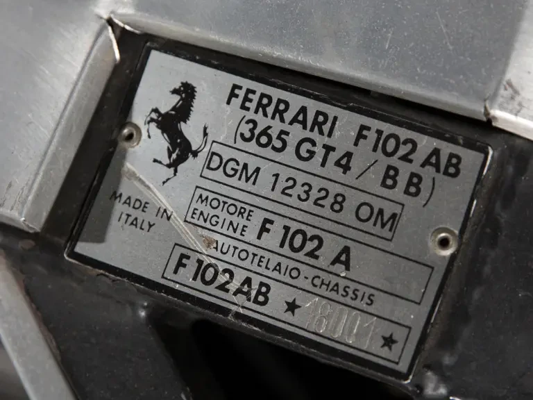 1974 Ferrari 365 GT4 BB - Image 22 of 25