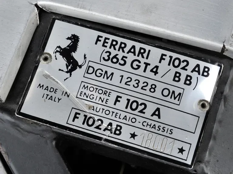 1974 Ferrari 365 GT4 BB - Image 21 of 24