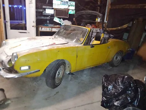 1974 Fiat 124 Spider Classica Convertible 2D