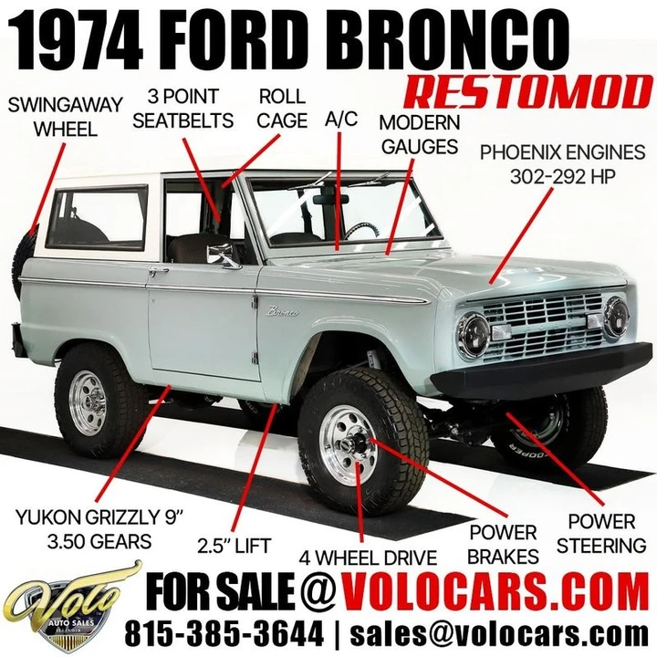 1974 Ford Bronco 1st Gen - Image 6 of 31