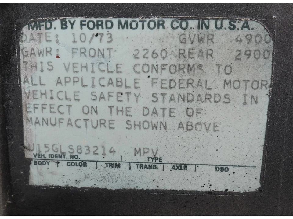 1974 Ford Bronco 1st Gen - Image 17 of 31
