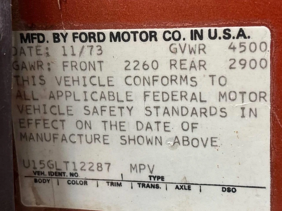 1974 Ford Bronco 1st Gen - Image 29 of 31