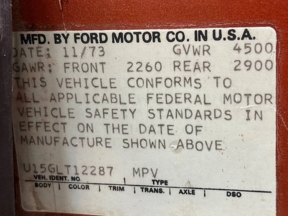 1974 Ford Bronco 1st Gen - Image 30 of 31