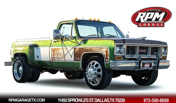 1974 GMC 3500 Custom Patina Style Dually