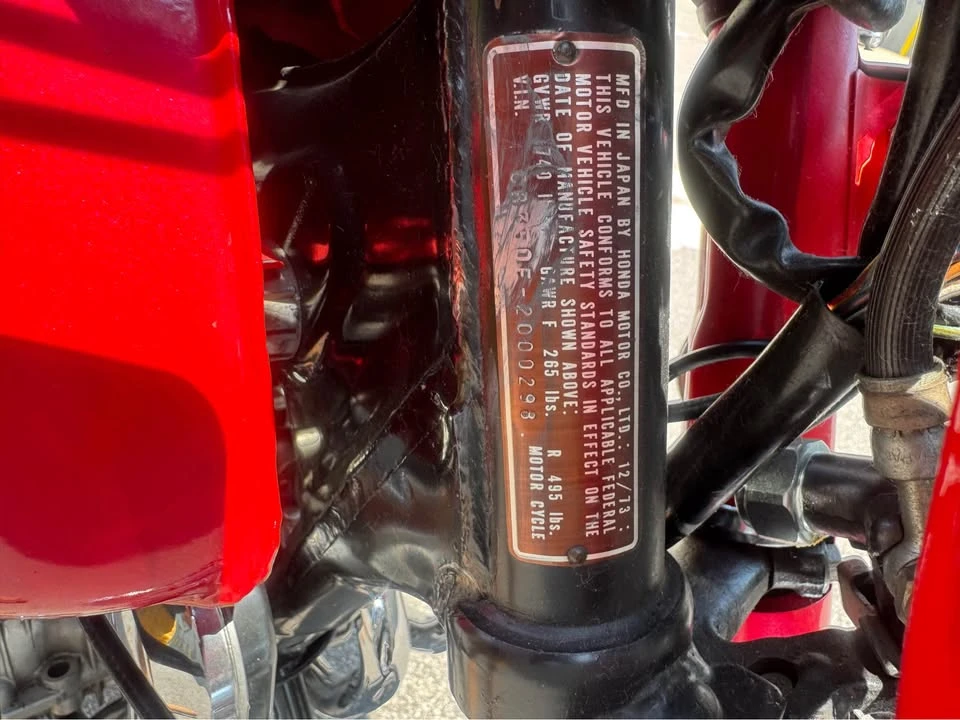 1974 Honda CB350 & CL350 - Image 14 of 14