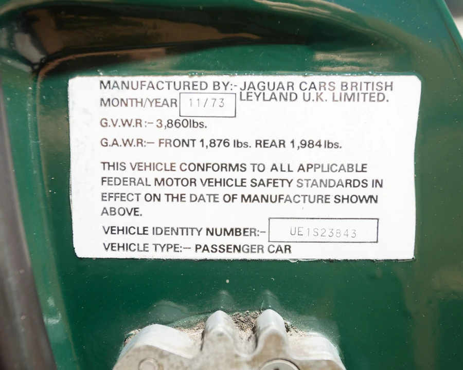1974 Jaguar E-Type Series 3 V12 - Image 13 of 31