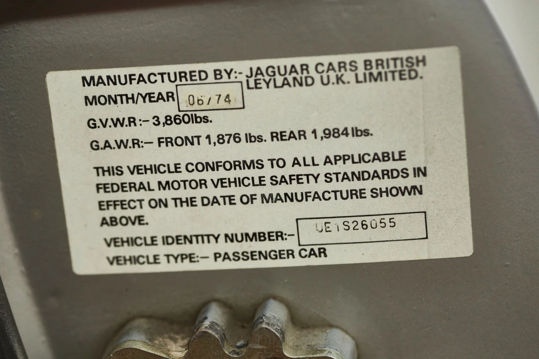 1974 Jaguar E-Type Series 3 V12 - Image 24 of 31