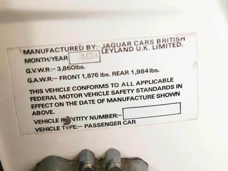 1974 Jaguar E-Type Series 3 V12 - Image 29 of 31