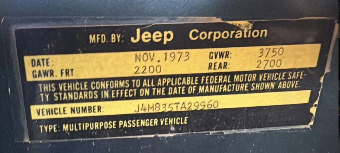 1974 Jeep CJ5 - Image 24 of 24