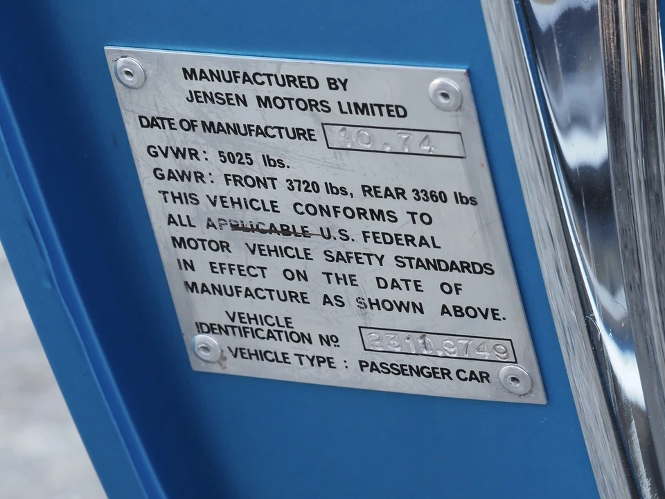1974 Jensen Interceptor - Image 26 of 30