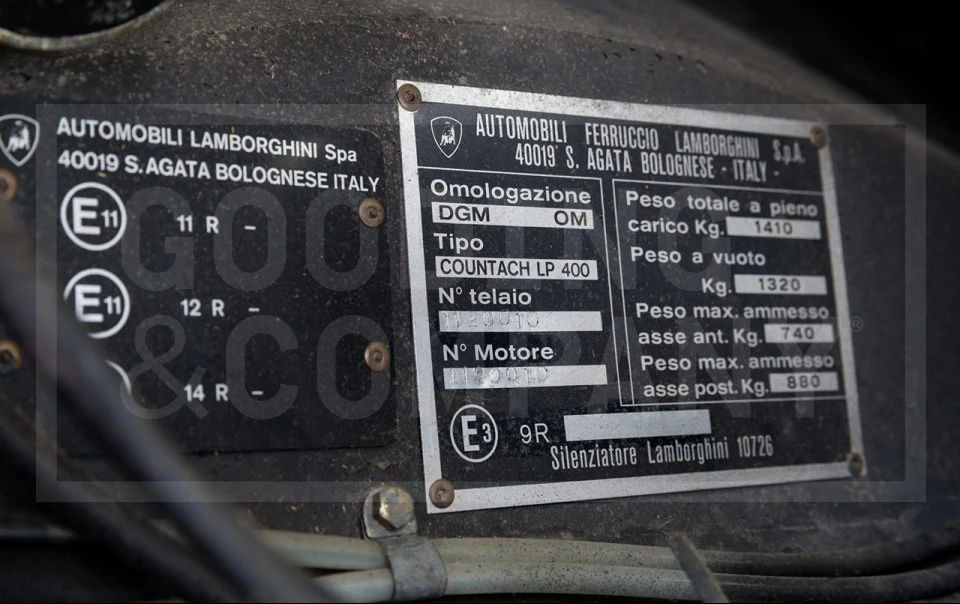 1974 Lamborghini Countach LP400 - Image 18 of 18