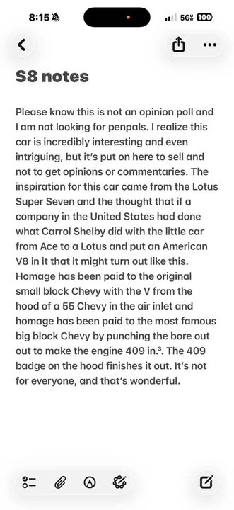 1974 Lotus Elite 2nd Gen - Image 8 of 12