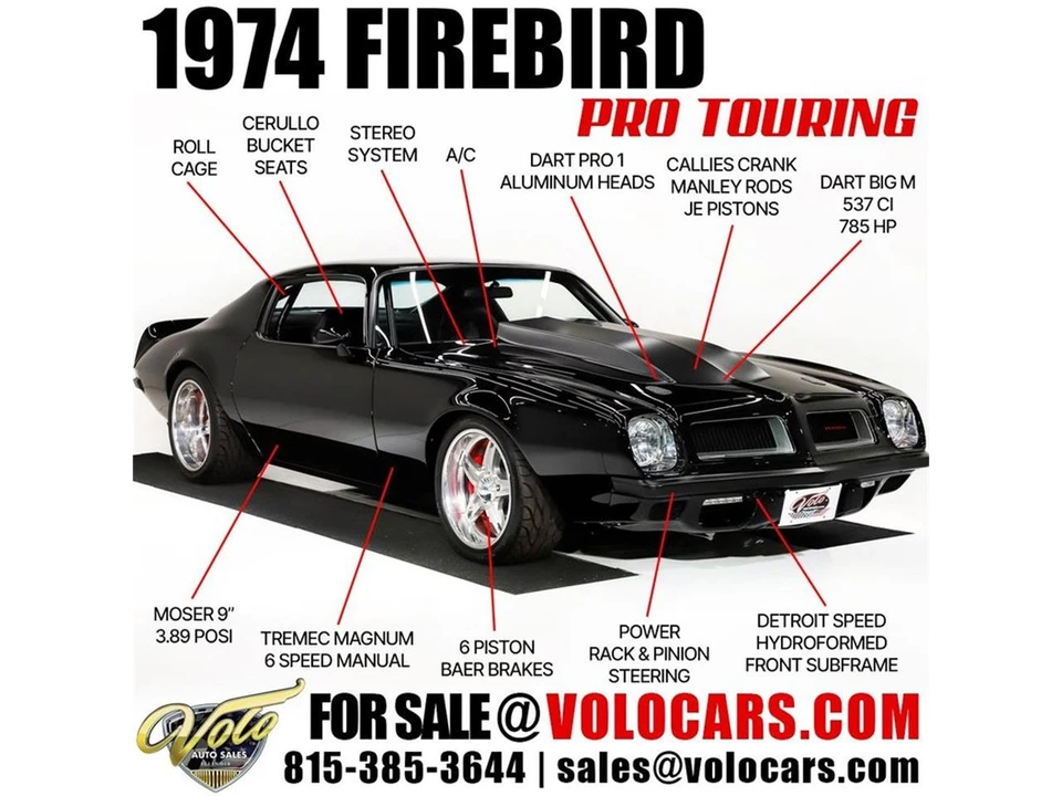 1974 Pontiac Firebird 2nd Gen - Image 6 of 31