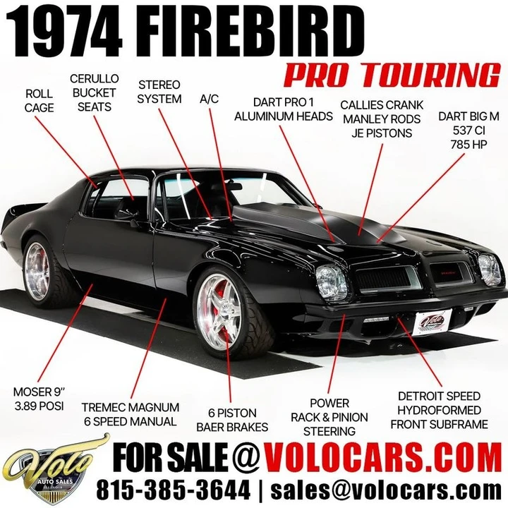 1974 Pontiac Firebird 2nd Gen - Image 6 of 31