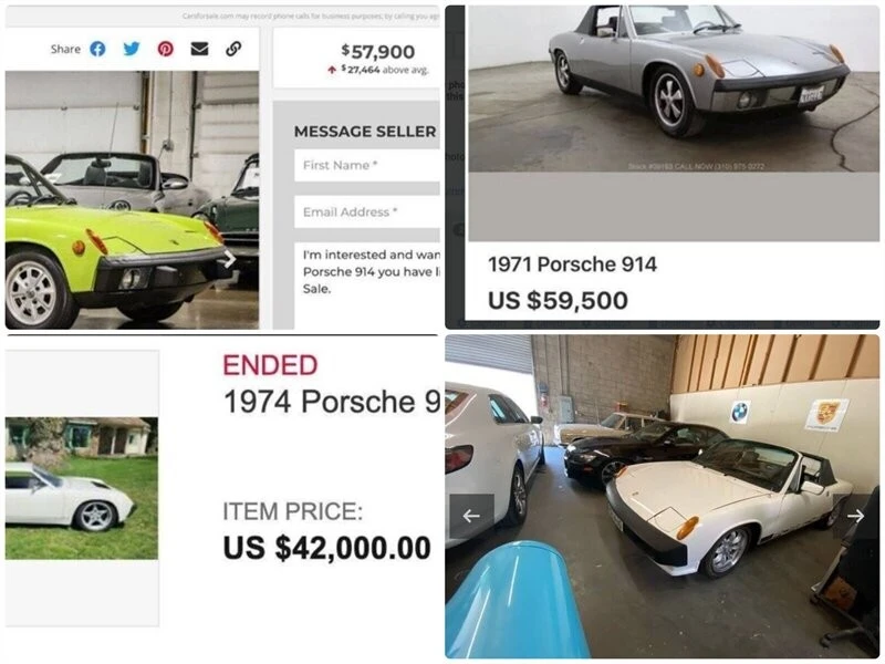1974 Porsche 914/4 - Image 2 of 12