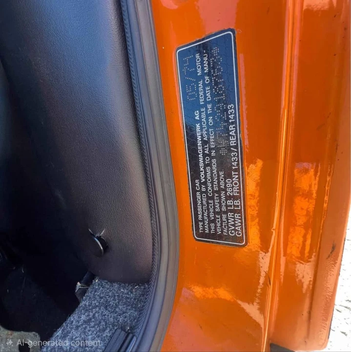 1974 Porsche 914/4 - Image 9 of 10