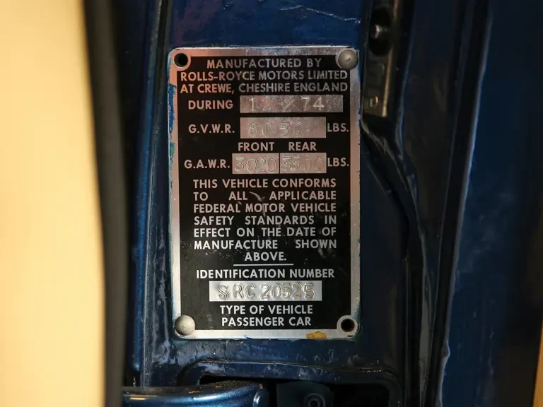 1974 Rolls-Royce Silver Shadow I - Image 18 of 20