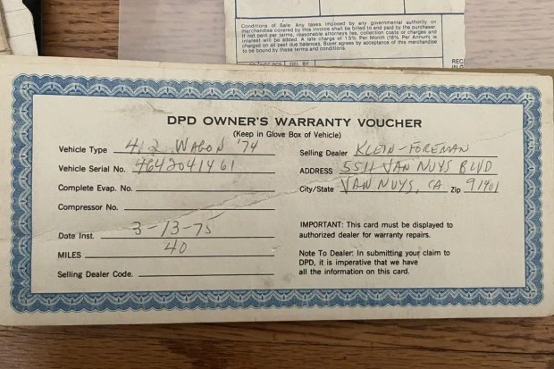 1974 Volkswagen - Image 8 of 8