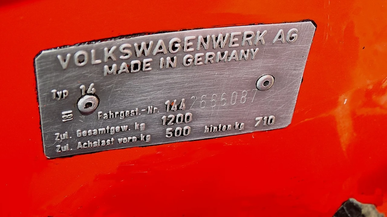 1974 Volkswagen Karmann Ghia Type 14 - Image 23 of 25