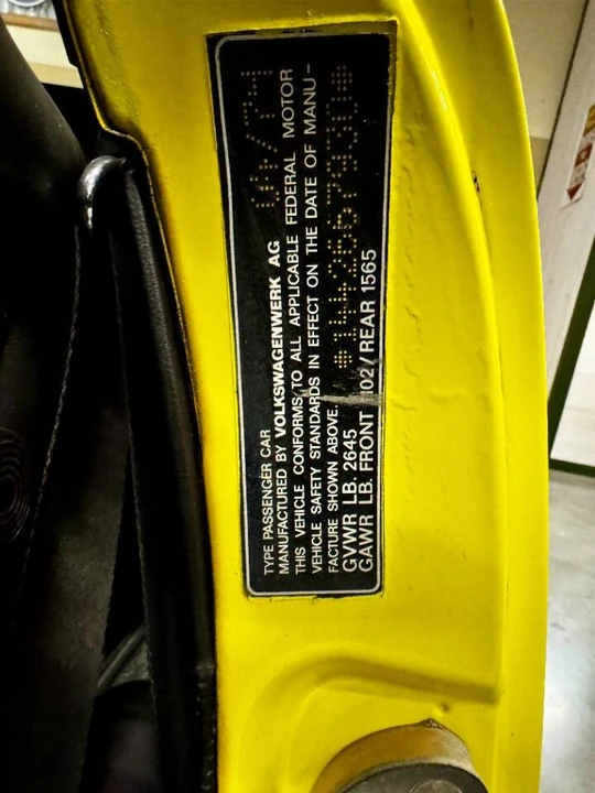 1974 Volkswagen Karmann Ghia Type 14 - Image 25 of 31