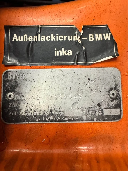 1975 BMW 2002 - Image 10 of 10