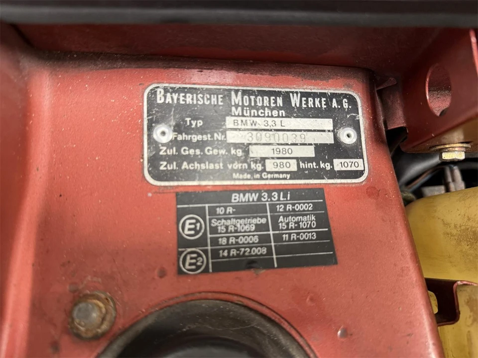 1975 BMW E3 - Image 11 of 20