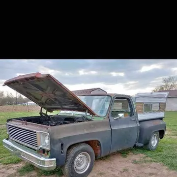 1975 Chevrolet C10 Stepside Camper Truck