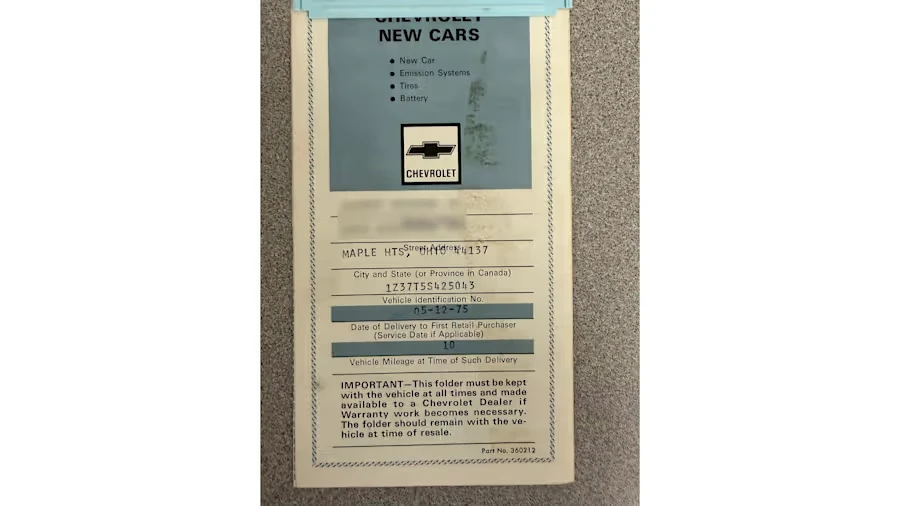 1975 Chevrolet Corvette C3 - Image 30 of 31