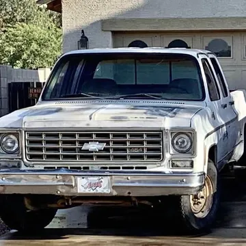 1975 Chevrolet Silverado Crew Cab Square Body Truck
