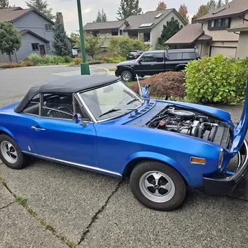 1975 Fiat 124 Spider 1800 Convertible