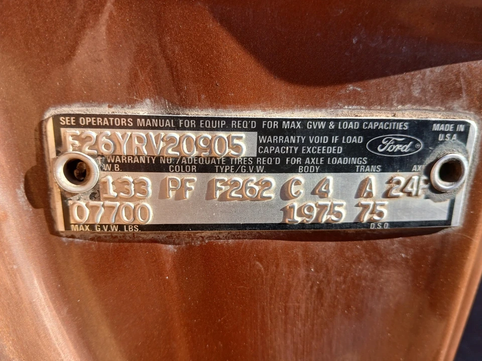 1975 Ford F-Series 5th Gen - Image 11 of 21