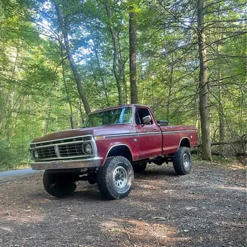 1975 Ford F250 Regular Cab Long Bed