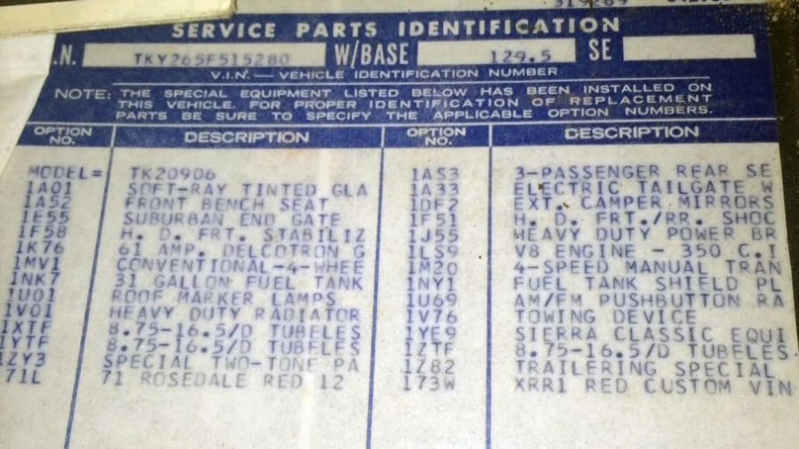1975 GMC Suburban 7th Gen - Image 9 of 9
