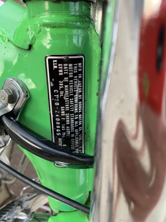 1975 Honda CT70 - Image 12 of 31