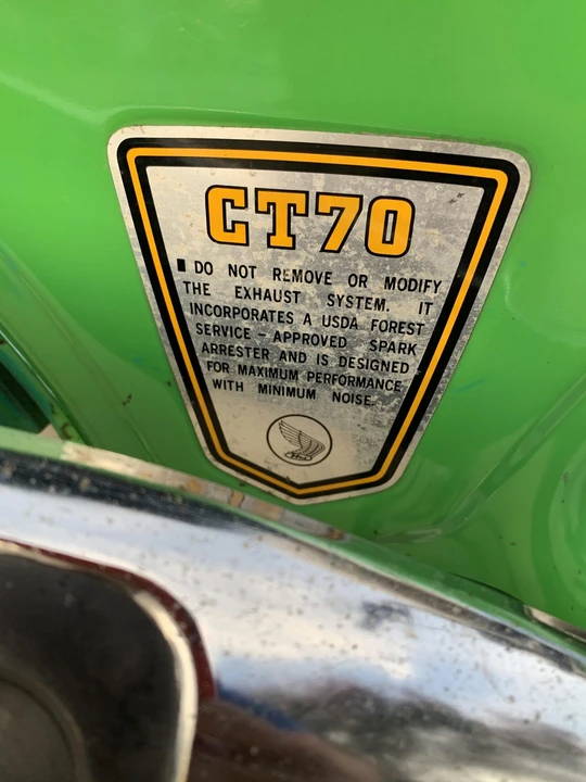 1975 Honda CT70 - Image 13 of 31