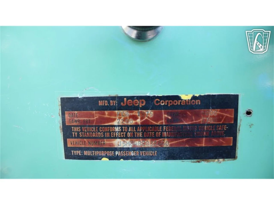 1975 Jeep CJ6 - Image 9 of 31