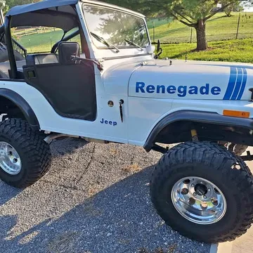 1975 Jeep Renegade Upland Sport Utility 4D