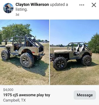 1975 Jeep Wrangler