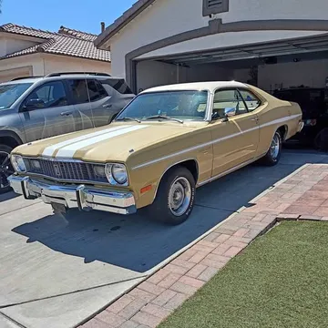 1975 Plymouth Duster Gold
