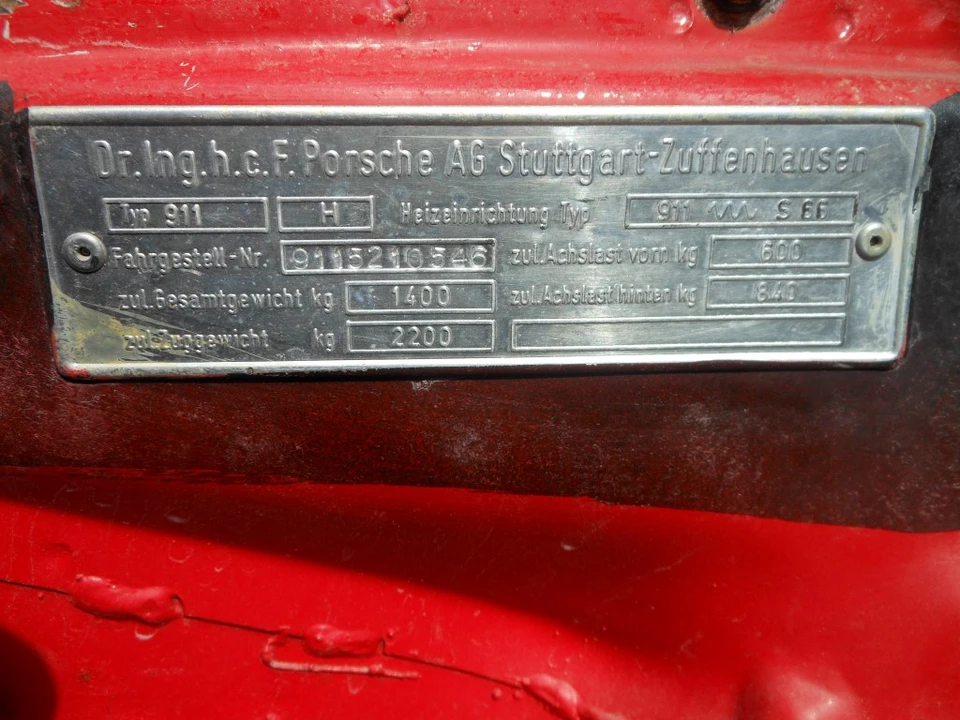1975 Porsche 911 F-Body LWB - Image 31 of 31