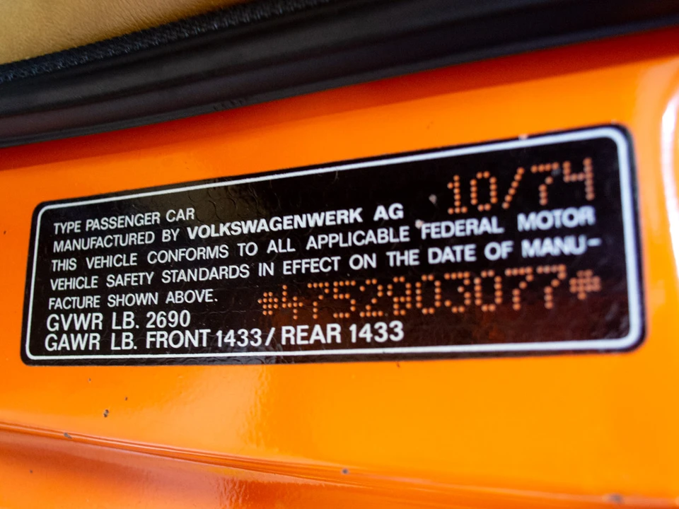 1975 Porsche 914/4 - Image 30 of 31
