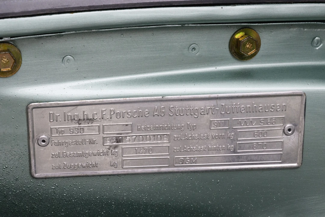1975 Porsche 930 Turbo - Image 30 of 31