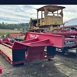1975 Talbert 35 Ton Dropside Lowboy