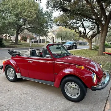 1975 Volkswagen Super Beetle Convertible