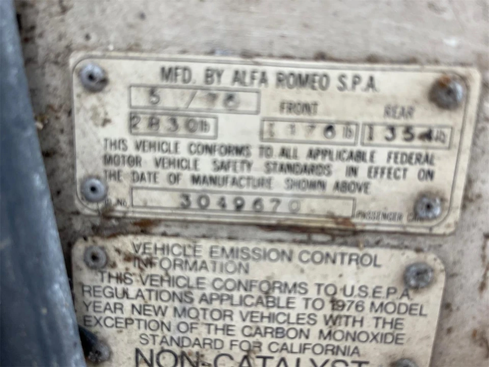 1976 Alfa Romeo 2000 GT Veloce - Image 26 of 31