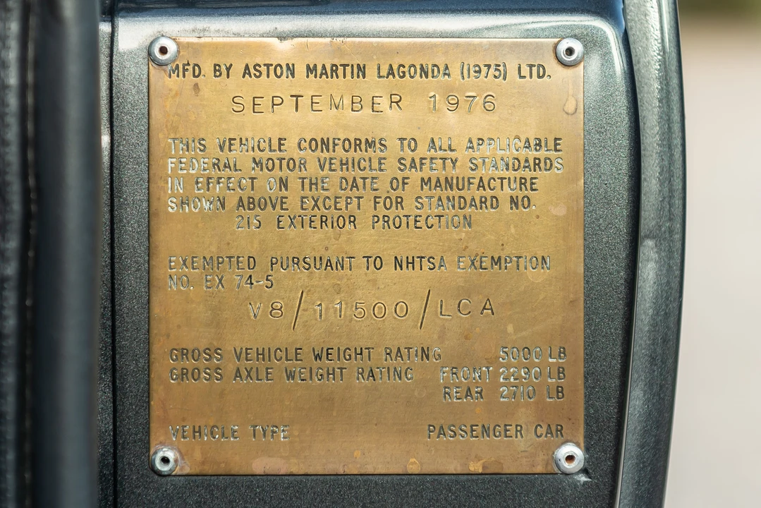 1976 Aston Martin AM V8 - Image 3 of 31